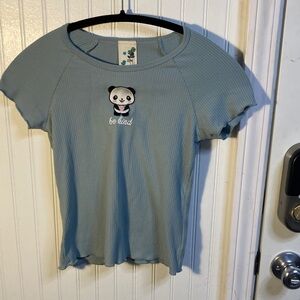 Lily Bleu Sky Blue Panda Tee
